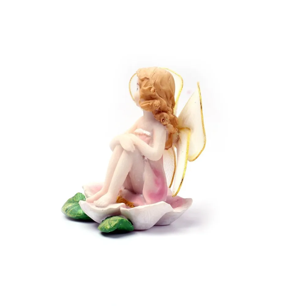 1 шт. милые сказочные миниатюры украшения для сада с цветочным принтом ангела