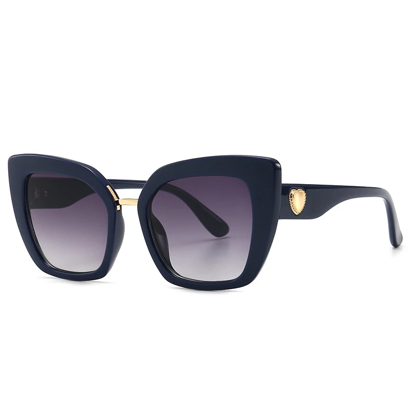 WOWSUN 2019 New Personality Square Sunglasses Brand Designer Love Cat Eye UV400 A157 | Аксессуары для одежды