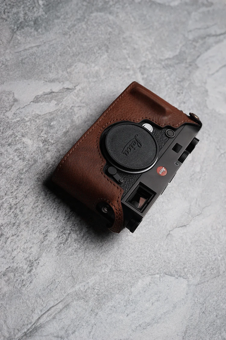 Mr. камень бренд Камера чехол для Leica M10 ручной работы из натуральной кожи сумка половина тела Нижняя крышка