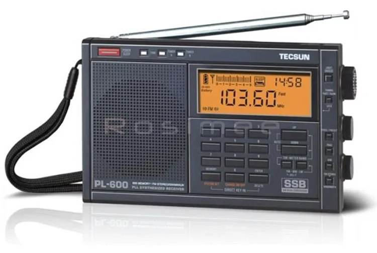 Tecsun pl600 FM радио стерео PL-600 fm радио часы радио цифровой приемник SSB радио Цифровая Демодуляция