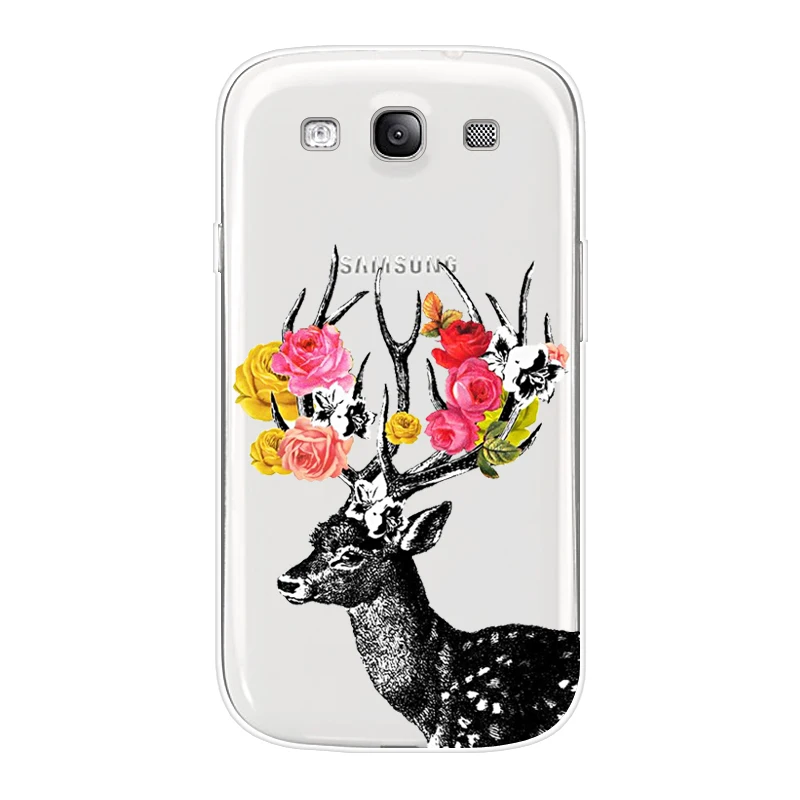 Case For Samsung I9300 Galaxy S3 Transparent Printing Drawing Silicone Phone Cases Cover |