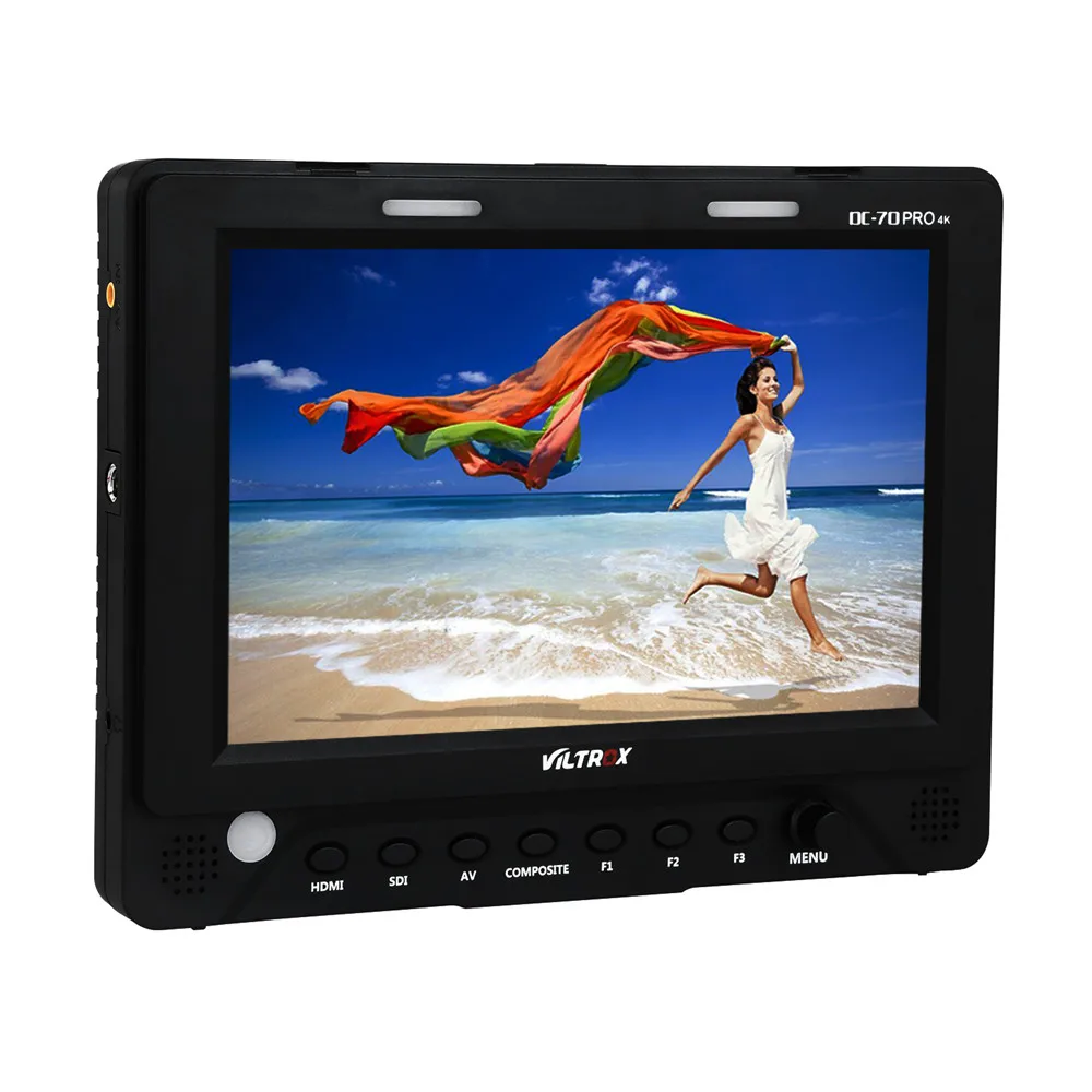 Viltrox DC-70PRO камера видео монитор дисплей 4 к ips HD SDI/HDMI/AV 7 ''1920x1200 пикселей для Canon Nikon sony DSLR камера