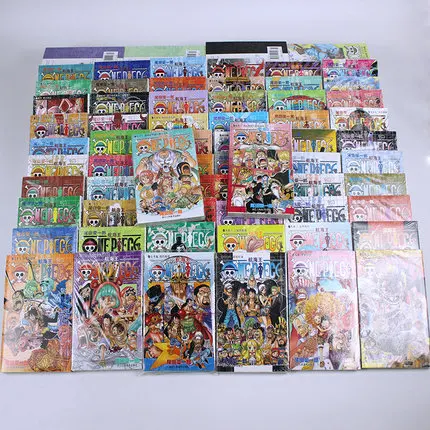 1 книга (случайный) ONE PIECE Vol.1 91 на выбор японская графика манга комикс мультфильм
