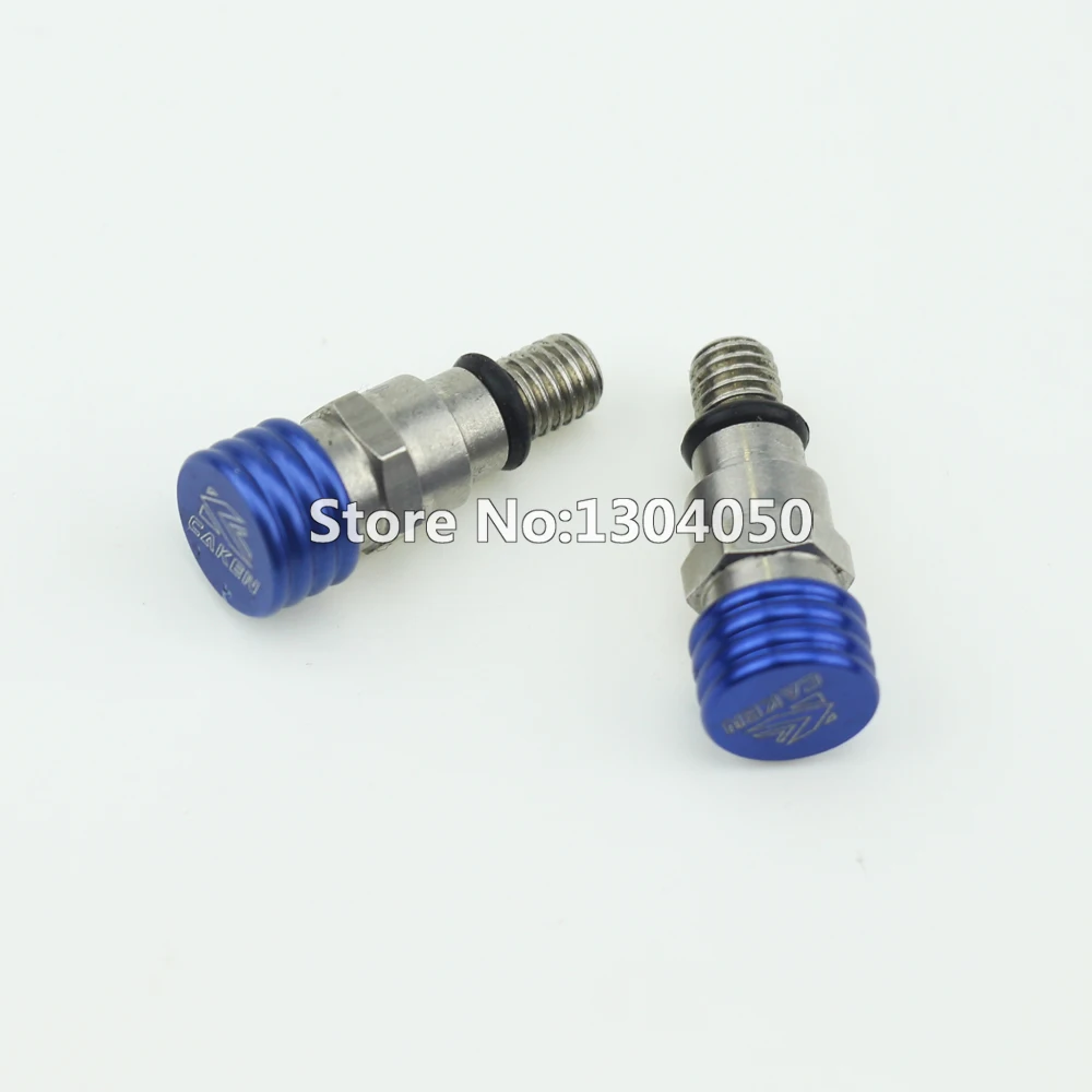 New Fork Bleeder Pressure Relief Valve M5 x 0.8 Red Button For KXF YZF CRF MX Dirt Bike Motorcycle Motorcross Dirtbike | Автомобили и