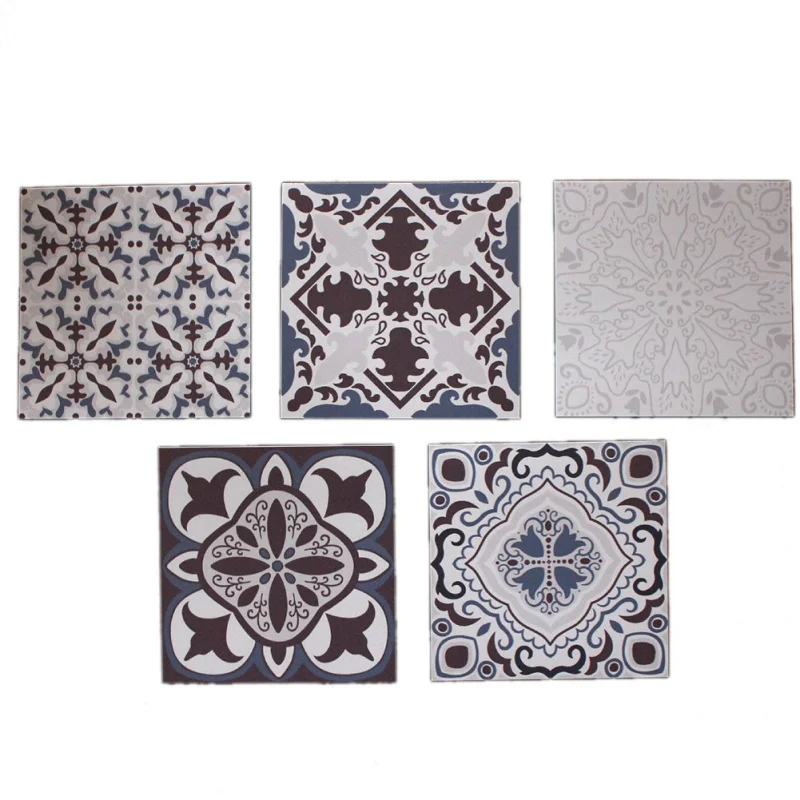 5 шт красочные мозаичные водостойкие настенные художественные наклейки для