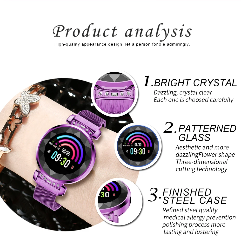 696 H2 плюс smart watch Водонепроницаемый монитор сердечного ритма Фитнес трекер