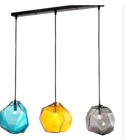 

Modern Candy Design Pendant Lamps Hanging Lamp Glass Lights Dining Led Color Colorful Drop Lamp Lamparas