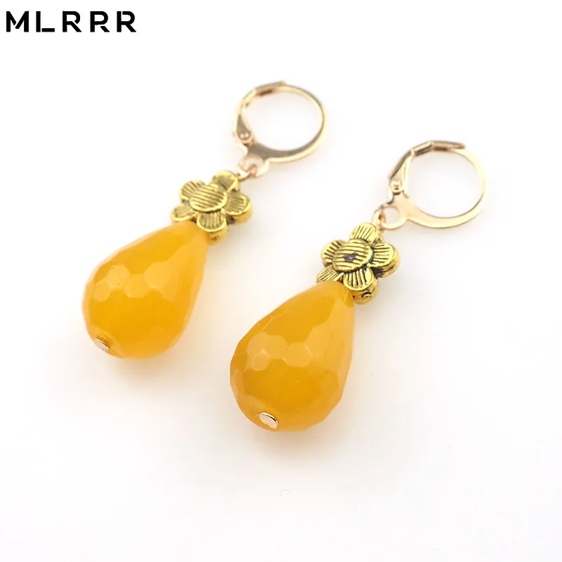 MLRRR винтажные классические ювелирные изделия из натурального камня ручной