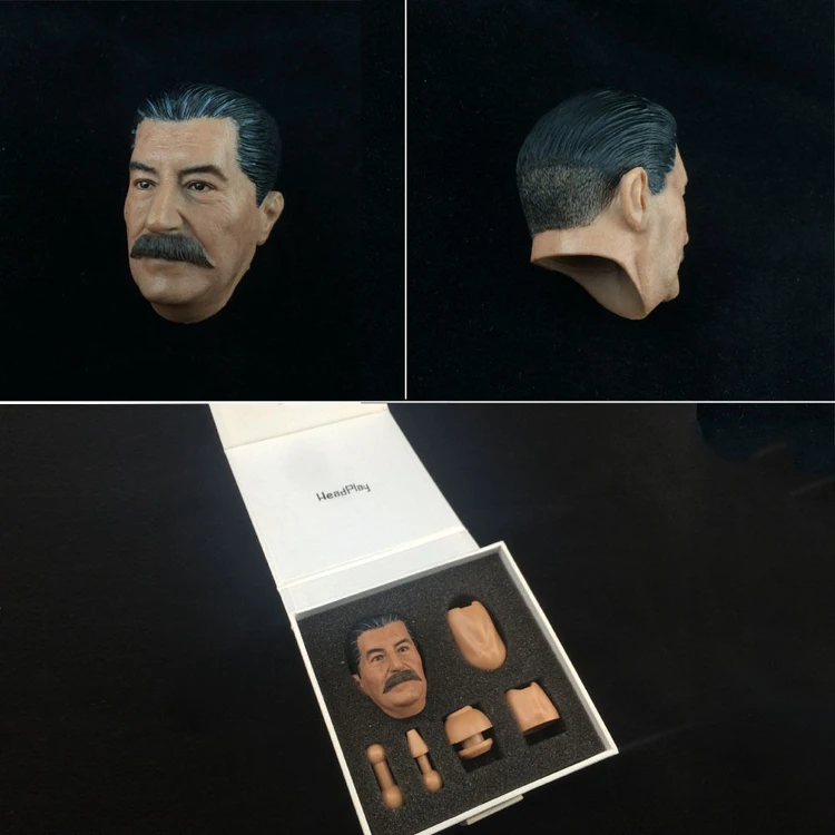 [Estartek] HP Headplay 1/6 советский лидер Сталин голова скульптура для 12 дюймов Военная