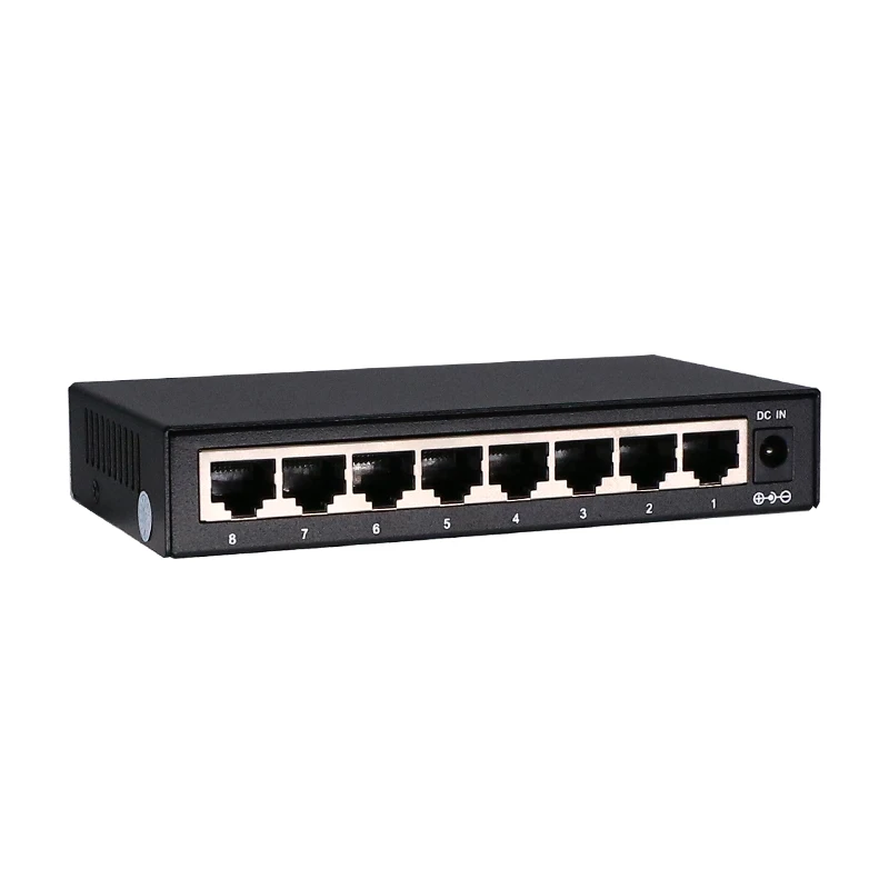 Коммутатор RJ45 Gigabit Ethernet с 8 портами 10/100/1000 м сетевой коммутатор | Компьютеры и офис