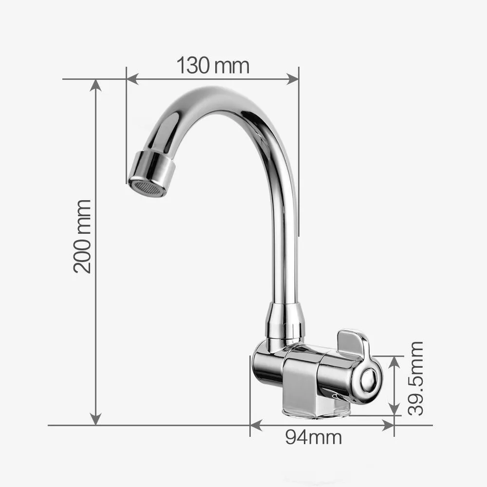 360° rotation copper basin faucet cold deck kitchen folding caravan bathroom tap for rv marine boat deck free global shipping