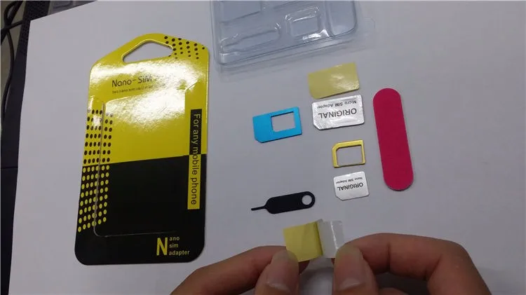 Высококачественный адаптер для Nano sim-карты пять-в-одном стандартный набор инструментов для sim-карт для смартфонов с размерами