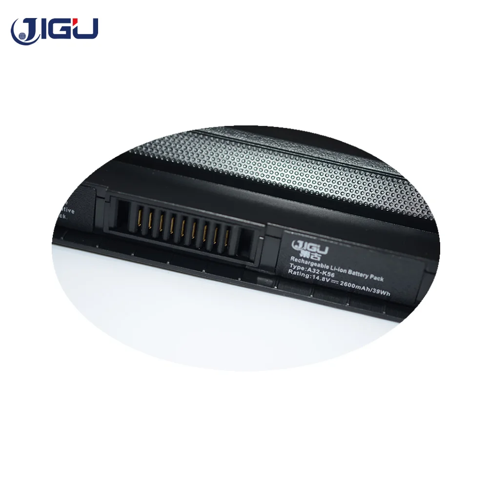JIGU Аккумулятор для ноутбука Asus A31-K56 A32-K56 A41-K56 A42-K56 A46C A46 A56 K46 K56 E46 K46C K56C R405C R505C R550C S56c |