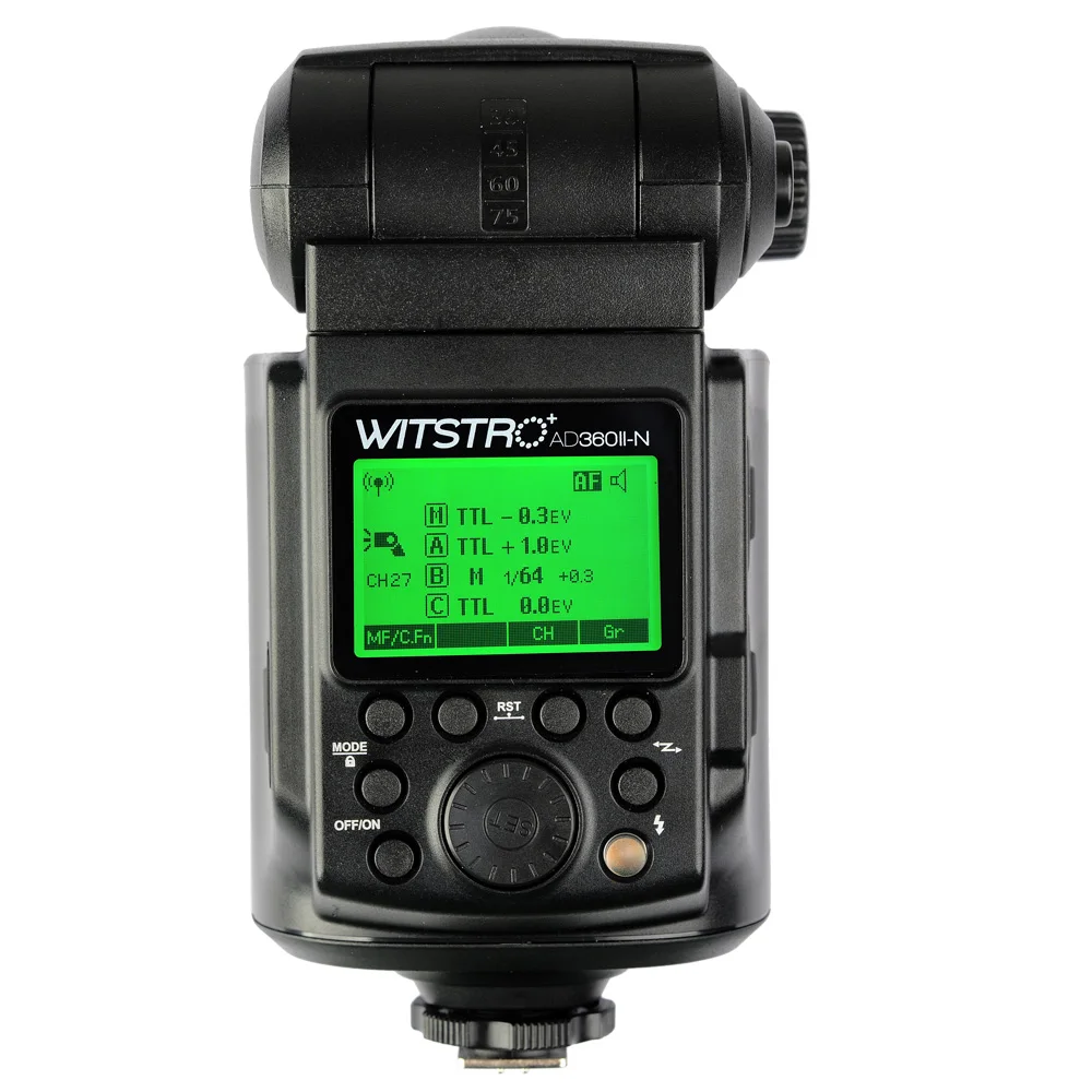 GODOX WITSTRO AD-360/AD360 II AD360II-N ttl 2,4G беспроводная наружная Вспышка Speedlite+ PB960 Аккумулятор для Nikon DSLR камер