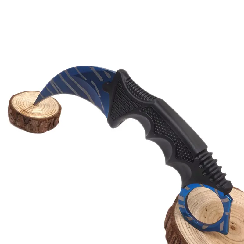 CS GO Karambit Knife Camping Hunting Tactical Pocket Stainless Steel Blade Outdoor EDC Tool | Инструменты