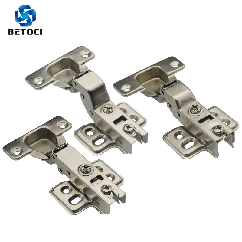 Door hydraulic hinge Damper Buffer Soft Close Cold rolled steel hydraulic hinges for kitchen Furniture Hardware