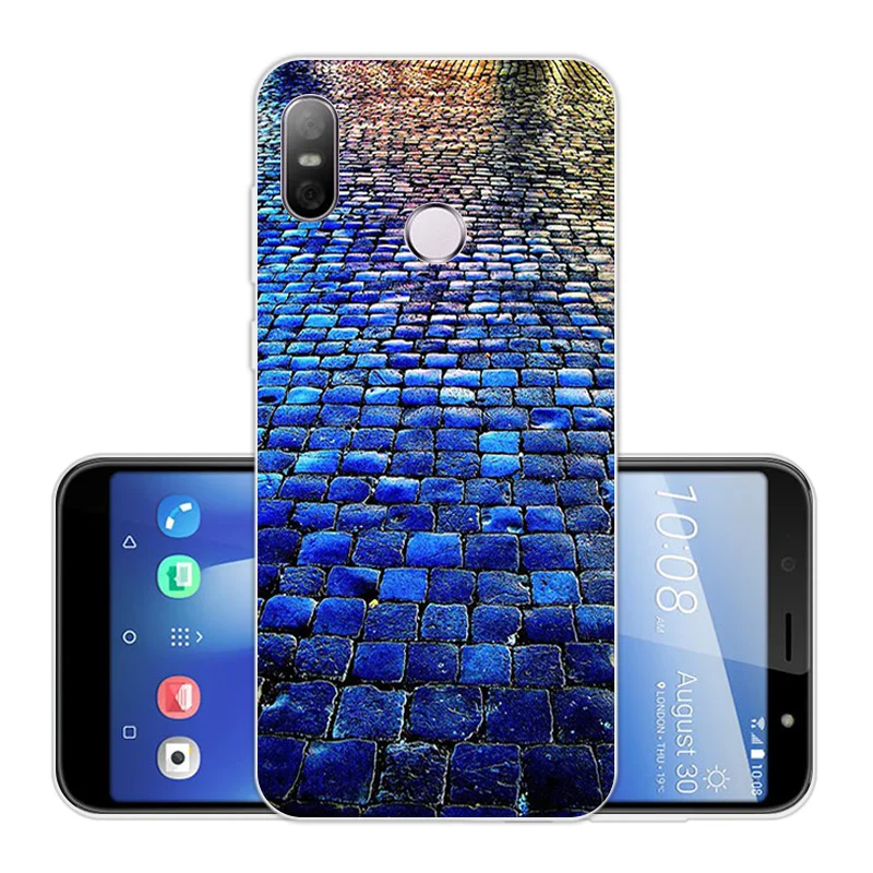 6 0 дюйма для HTC U12 силиконовые чехлы прозрачный защитный чехол телефона