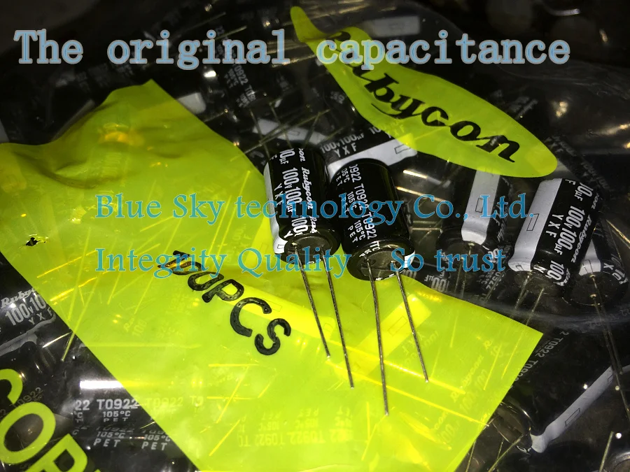 5 шт./10 шт./20 штук Суперконденсатор оригинальные Rubycon Yxf Рубин постоянной ёмкости