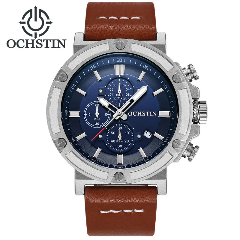 Relogio masculino OCHSTIN мужские военные кварцевые часы с хронографом Топ бренд класса люкс