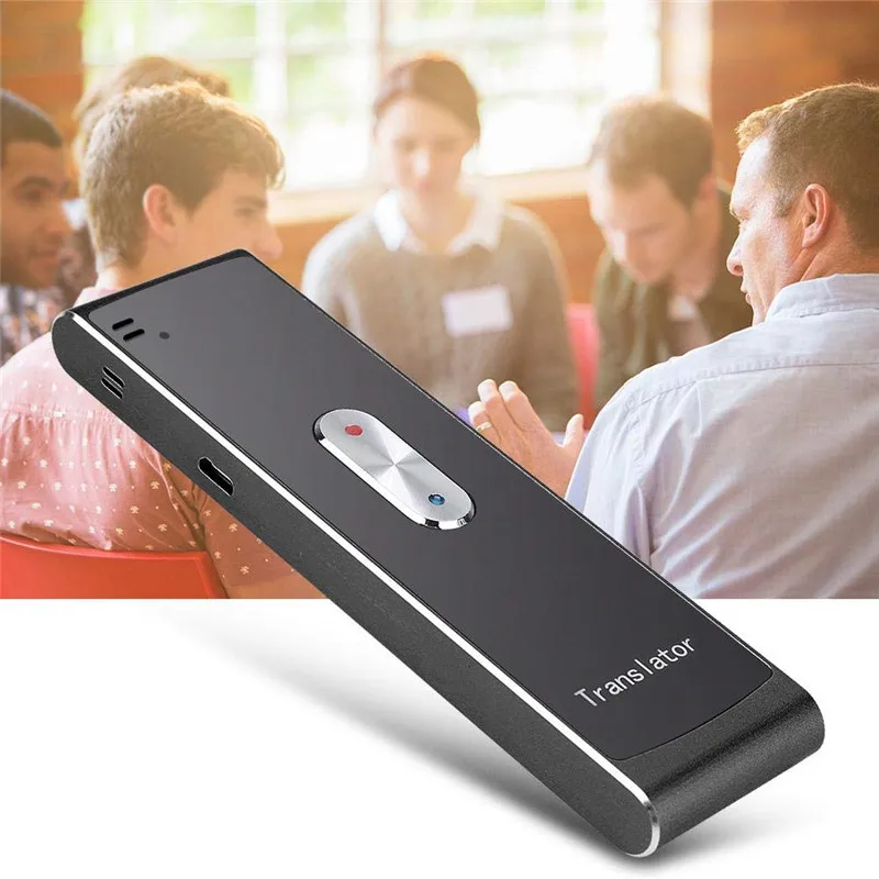Портативный Bluetooth беспроводной голосовой переводчик Translaty Smart мгновенный в режиме реального времени голосовой мульти-LanguagesTranslator