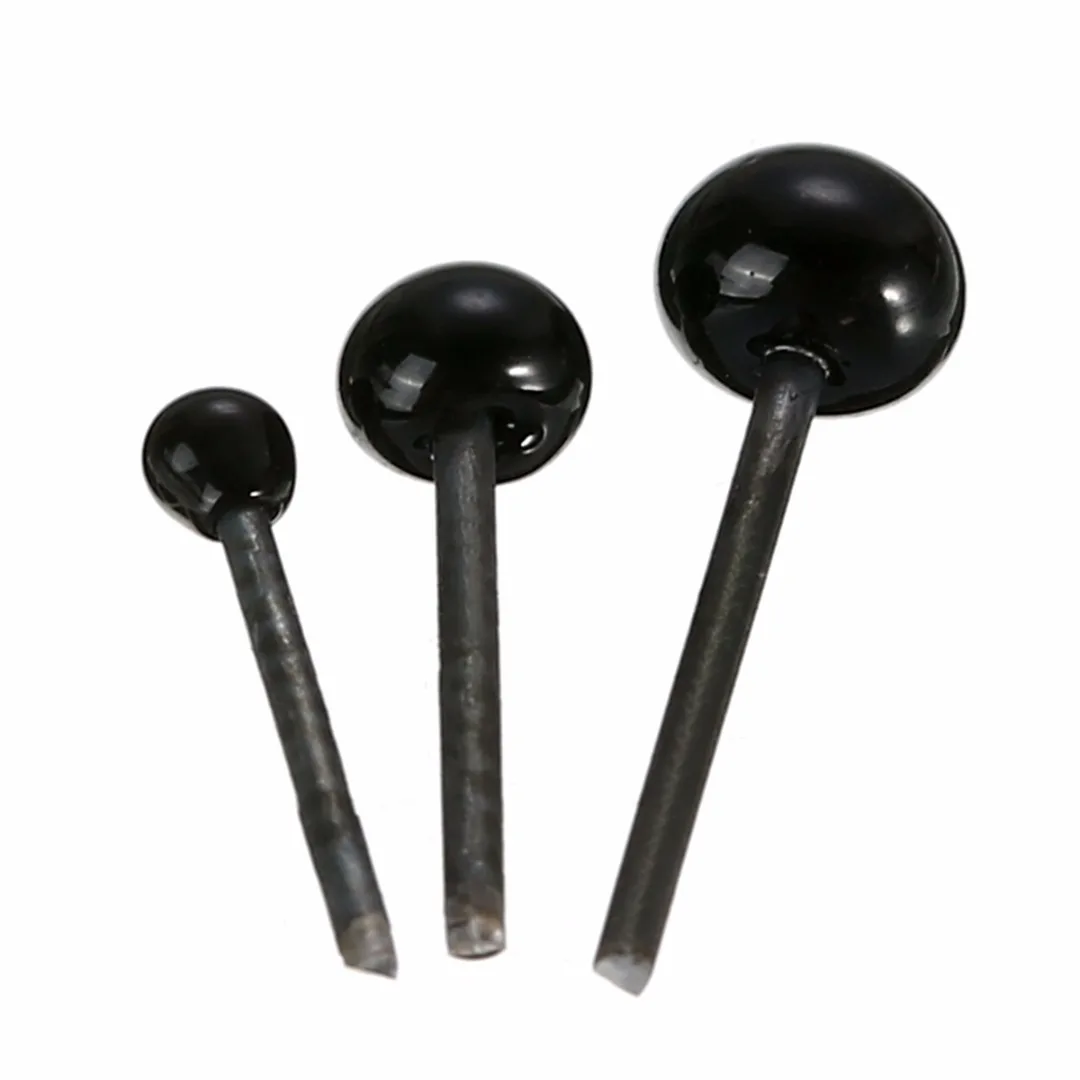 150 пар прочные кукольные глаза черные стеклянные безопасные практичные детали