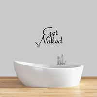 get naked wall decal vinyl wall stickers bathroom bathtub shower laundry room home decor removeable wall art waterproof s025