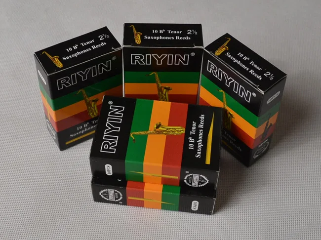 

5 boxes Tenor Saxophone Reeds reed Brand "RIYIN" NEW Strenght #2.5