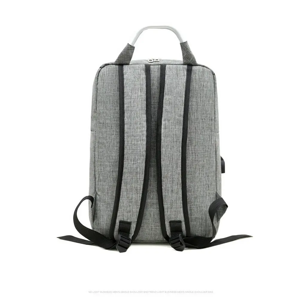 Рюкзак унисекс из ткани Оксфорд с защитой от кражи USB зарядкой|Мужские портфели| |