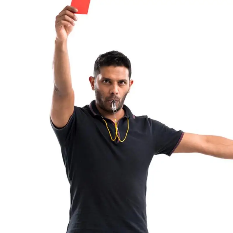 Нержавеющая сталь свисток судьи спортивный тренировочный футбольный Футбол