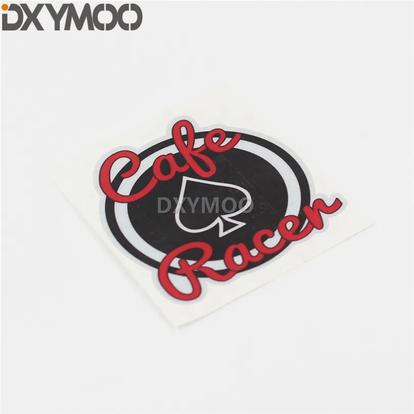 Автомобильный Стайлинг наклейка покер Cafe Racer щит мотокросс шлем для езды на