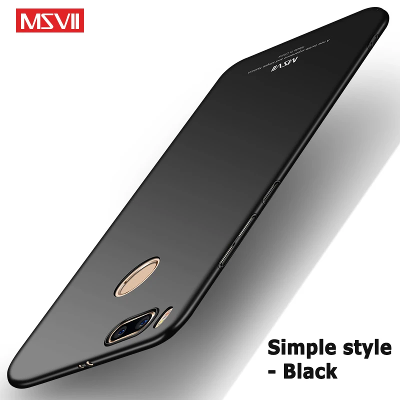Simple Black MSVII PC жесткий чехол для Xiaomi mi A1 Чехол полная Защита задняя крышка для xio mi A1 A 1 64GB чехол для телефона coque xiao mi 5X - Цвет: Simple Black