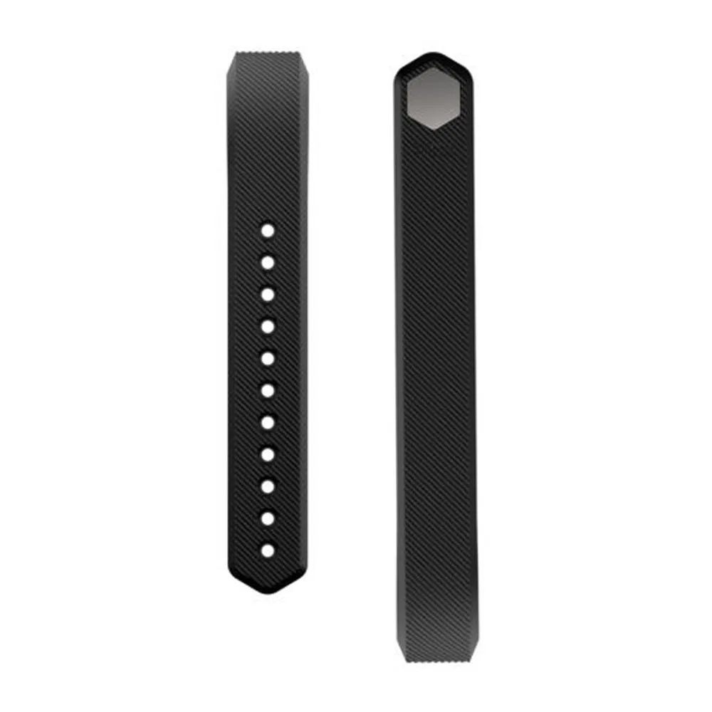 Ремешок силиконовый для наручных часов сменный браслет с застежкой умных Fitbit Alta