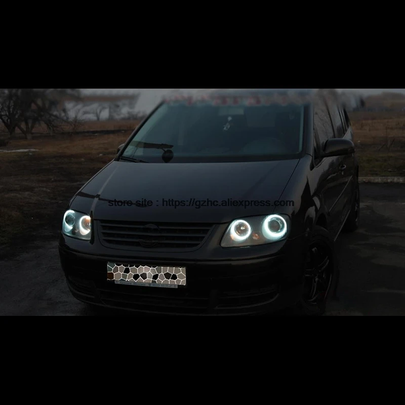Для Volkswagen VW Touran 2003 2006 ультра яркий дневной светильник DRL с холодным катодом (CCFL)