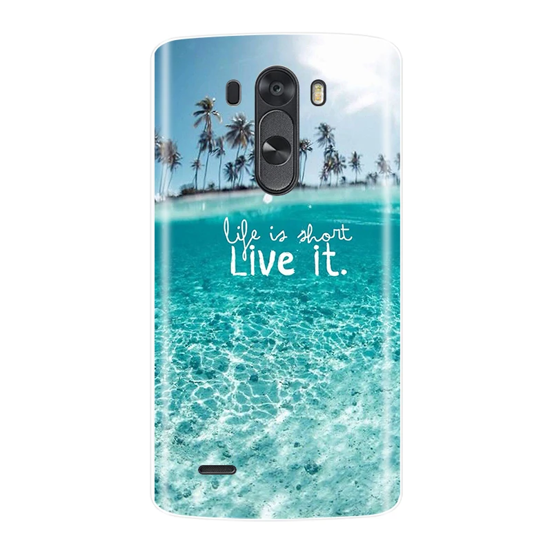Чехол для телефона для LG G3, Мягкий Силиконовый ТПУ чехол с милым котом и цветами для LG G3 D850 D851 D855, чехол - Цвет: No.27