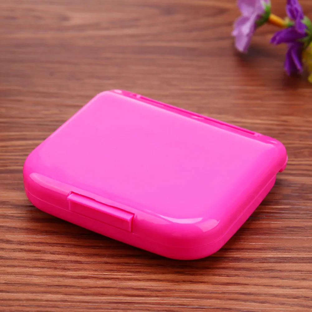 Швейные Наборы мини резьба иглы кнопки наперстки для ножниц коробка шитья