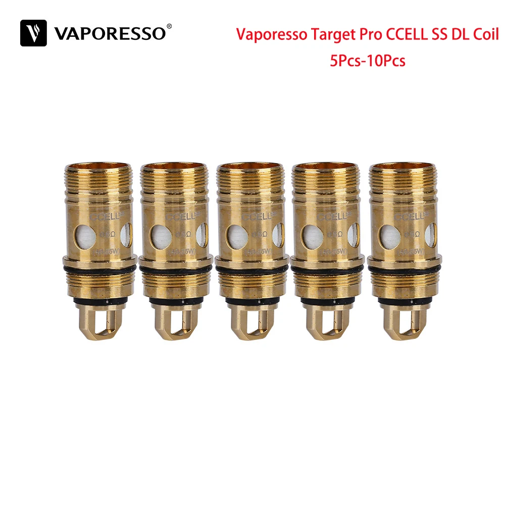 5 шт. 10 оригинальные Vaporesso target Pro CCELL SS DL катушки 0.6ohm электронные сигареты