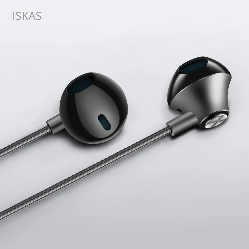 ISKAS наушники с микрофоном игры Auriculares музыка Потребительская Электроника
