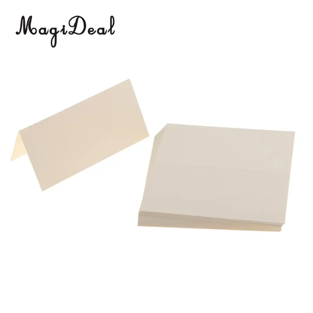 25x кремово белый цвет фотообои свадебные открытки товары Вечерние|card blanks|blank white