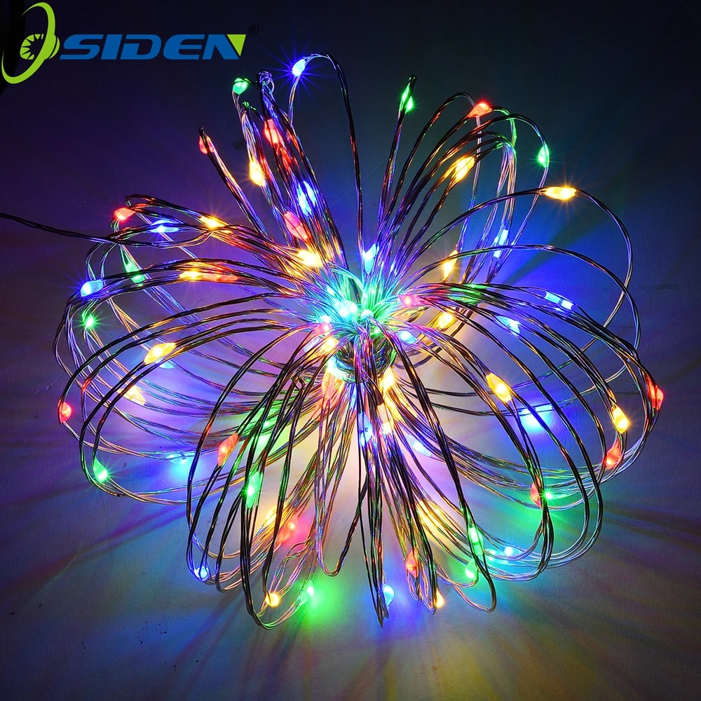 

Solar Powered String Lights 7-12M 100LED Copper Wire Outdoor Fairy Light for Christmas Garden Home Holidaywaterproof Decorations