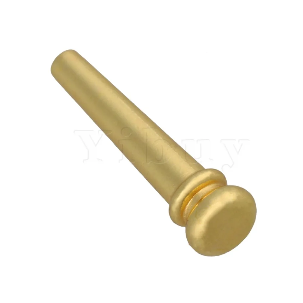 

Yibuy Gold Iron Guitar Bridge Pins/End PIN Set