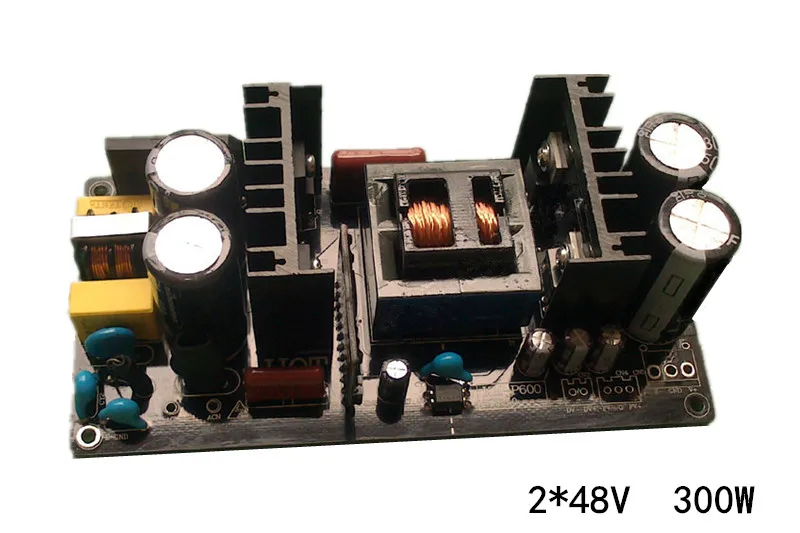 

G-024 Dual 48V 300W High Power Digital Soft Switching Power Supply Regulated Output Use LLC Resonant Half Bridge Topology