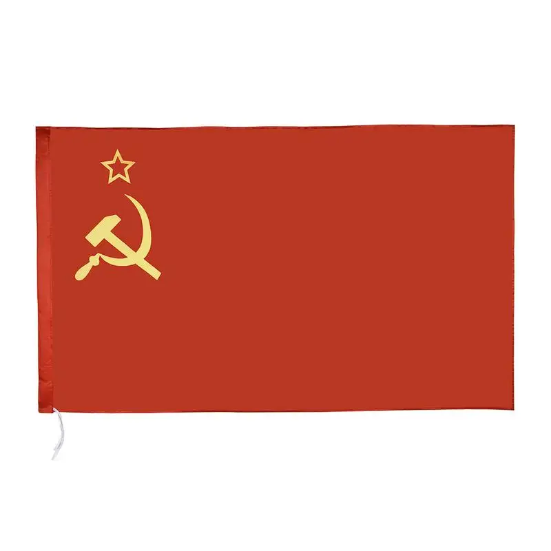 Флаг СССР красный революционный Союз Советских Социалистических Республик 90*150