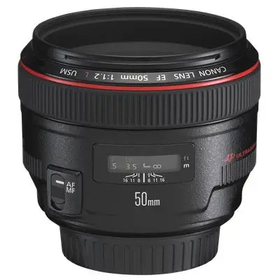 Телеобъектив Canon EF 50 мм f/1 2 л USM Standard для 80D 800D 760D 77D 5DSR 5D III | Электроника