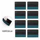 Скребок для закрашивания окон из замши и фетра, 100 шт.