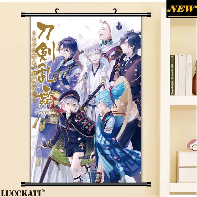 40X60 см Tkrb Tourabu Touken Ranbu яростное лезвие танцевальные игры мультфильм аниме