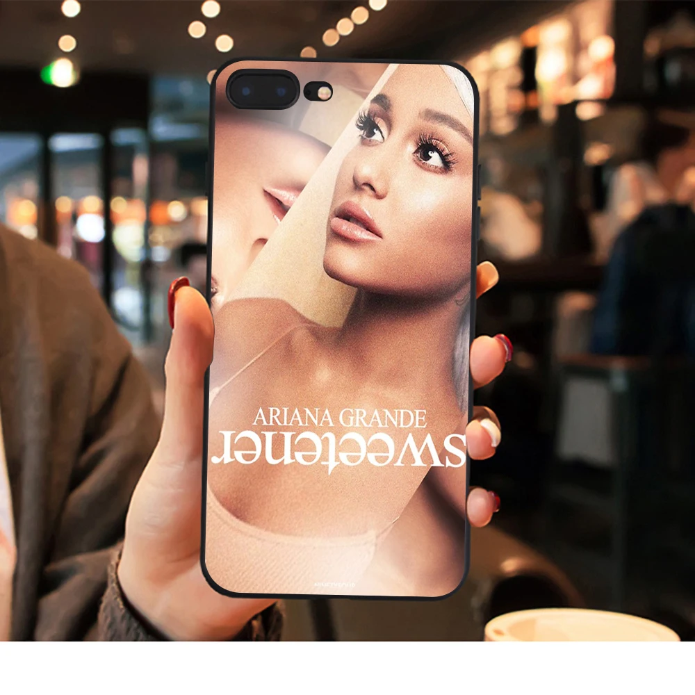 18731 Ariana Grande God is a woman чехол для телефона для iphone X XR XS Max 8 7 6s 6 Plus 5S God is a woman черный мягкий силиконовый чехол для iphone x - Цвет: 18731