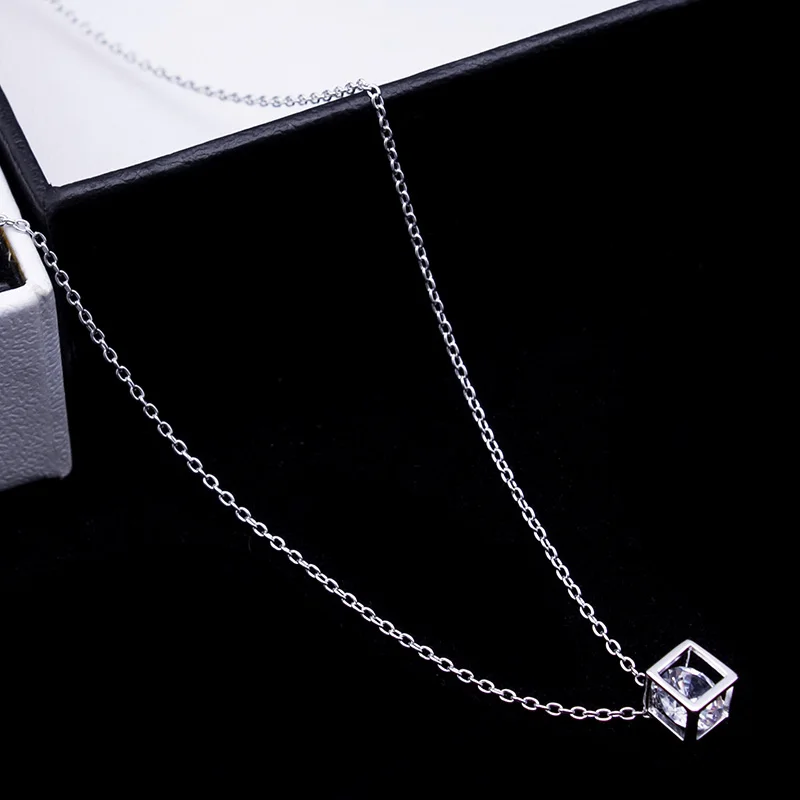 Новое поступление 2018 ожерелье YUN RUO цвета розового золота модное женское с