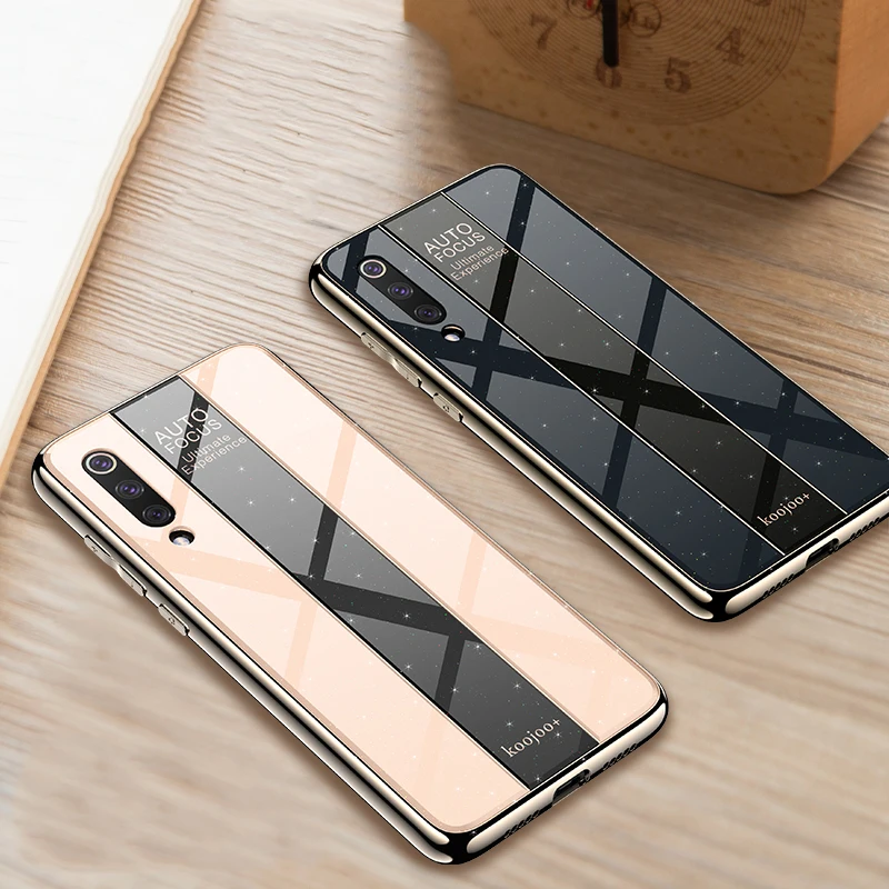 Роскошный чехол из закаленного стекла для телефона Xiaomi Mi 9 Mi9 8 Mi8 mix 3 miax с полной