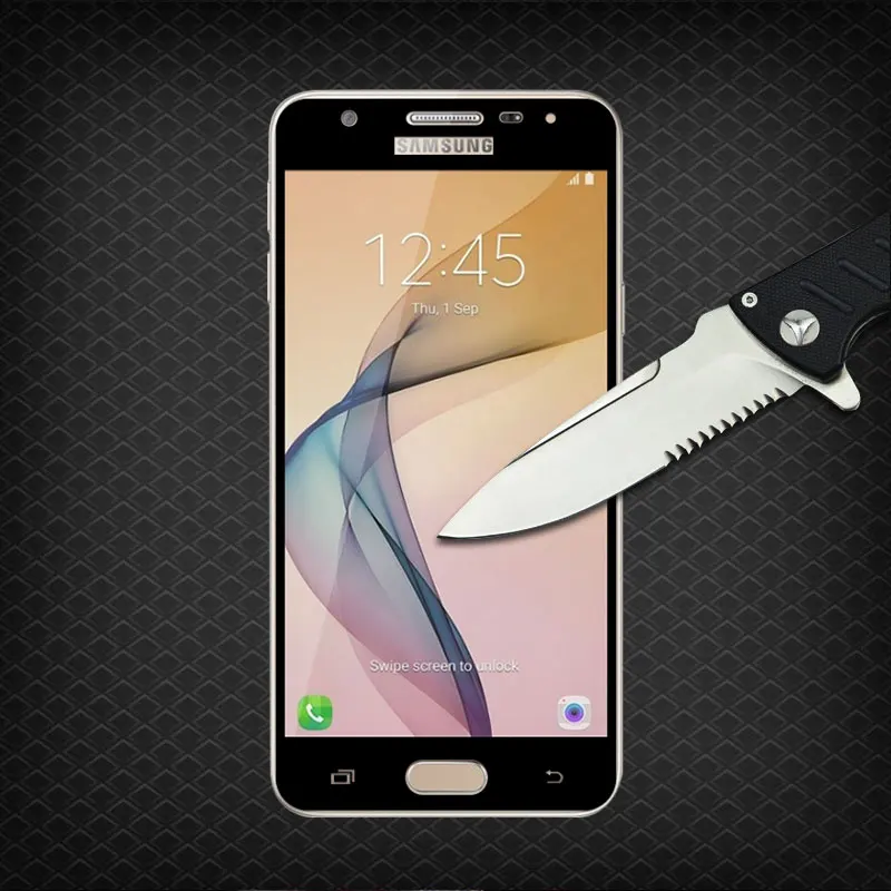 Закаленное стекло для Samsung Galaxy J5 Prime G570F G570 9H полное покрытие Взрывозащищенная