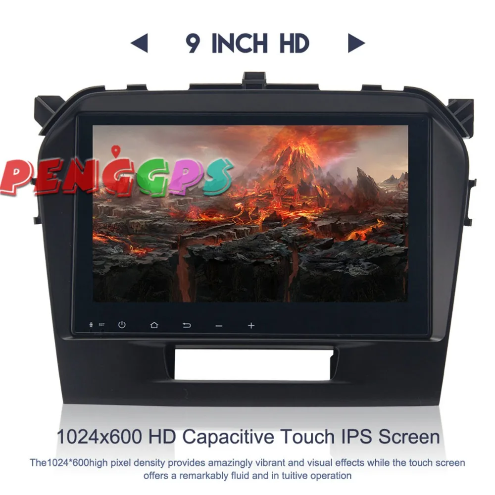 Android 10 0 автомобильный Радио стерео головное устройство GPS для Suzuki Vitara Grand 2015 2016 2017